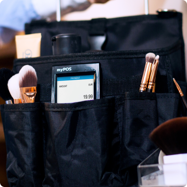 TPE myPOS mobil pour logiciel de caisse enregistreuse tactile Paymash