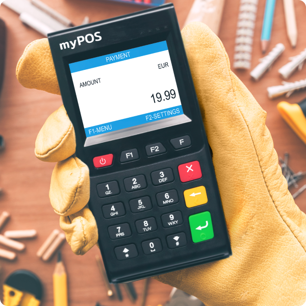 TPE myPOS Go pour caisse enregistreuse tactile Paymash