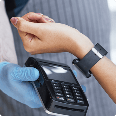 Paiement mobile avec nos TPEs myPOS pour caisse enregistreuse