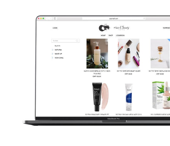 Paymash: Verkaufe deine Beauty-Produkte im Online Shop