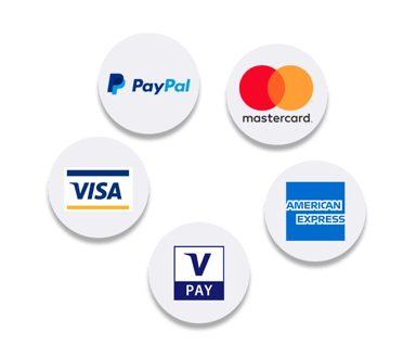 Paymash accepte tous les modes de paiement courant