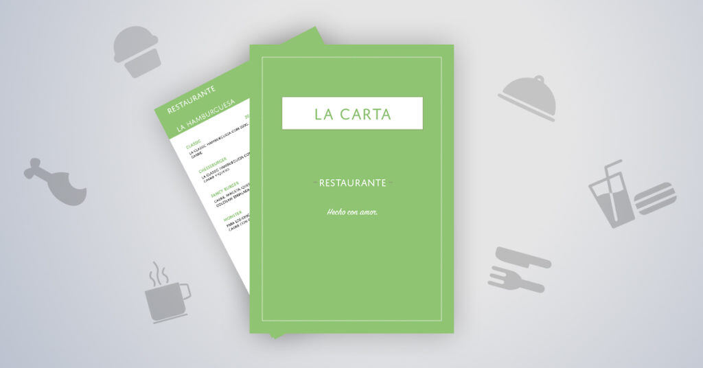 Cinq règles de base pour la carte parfaite de Menus - photo 1