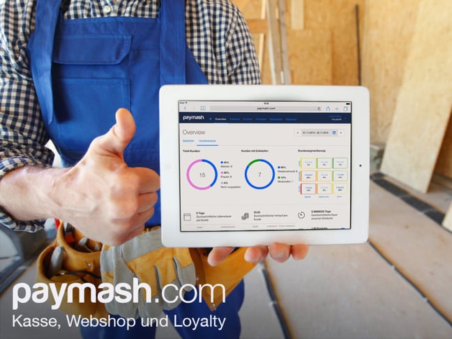 Chiffres de vente en temps réel avec Paymash