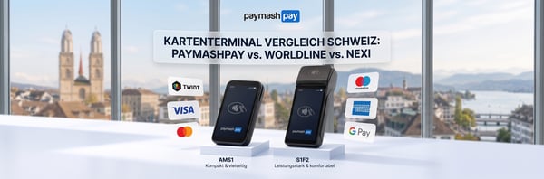 PaymashPay Kartenterminal Vergleich Schweiz