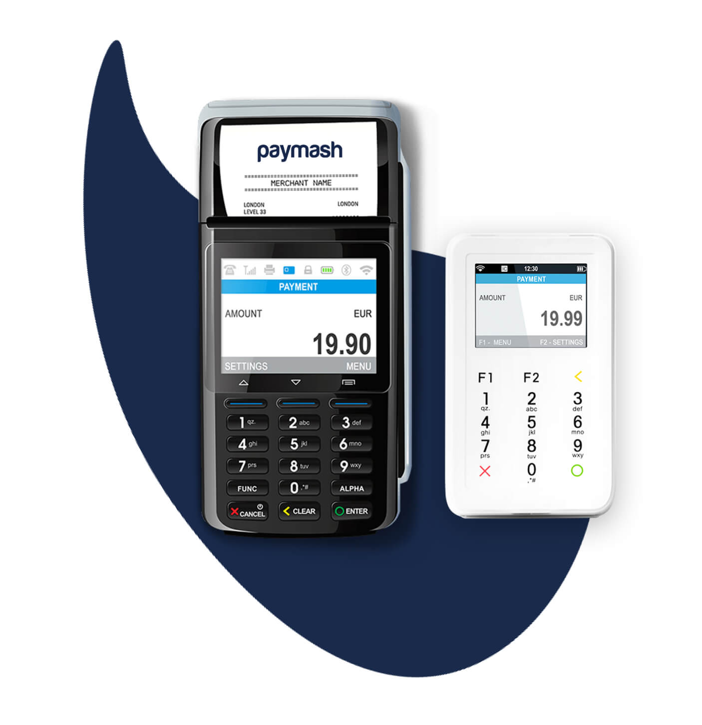 Kartenterminal-Drucker-Kartenzahlung-Mobil