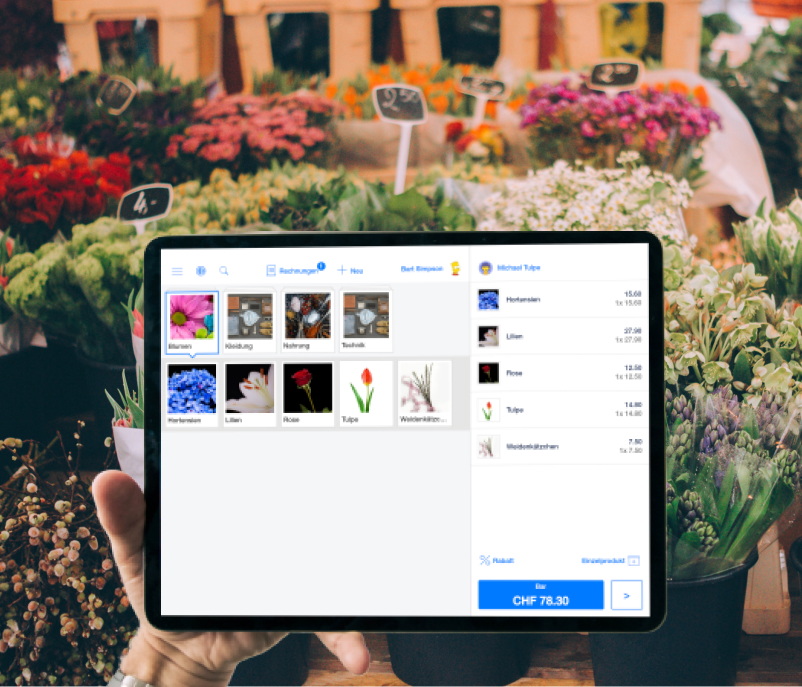 Kassensystem-Florist-Kassenlösung