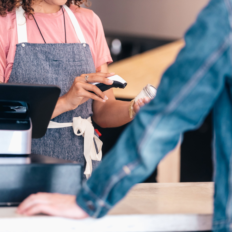 Paymash cash register for retail