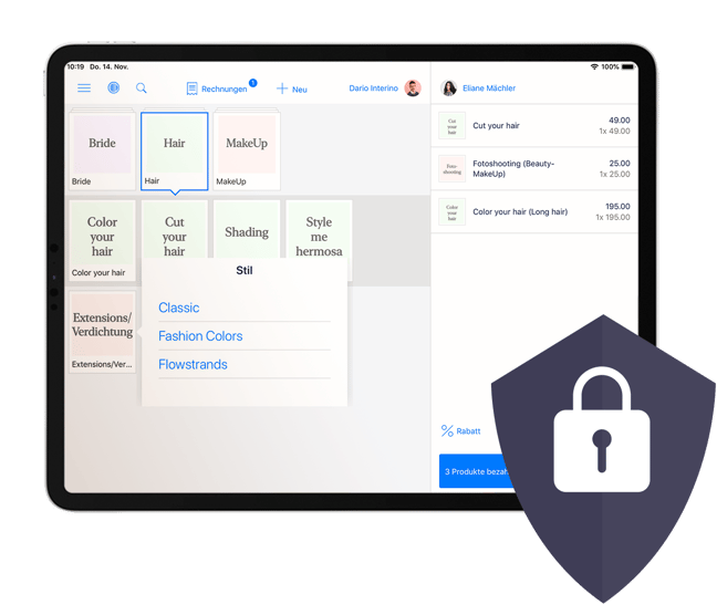 Système d'encaissement Paymash  NF525 sécurisé