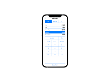iPhone 12 Trinkgeld-Tipping