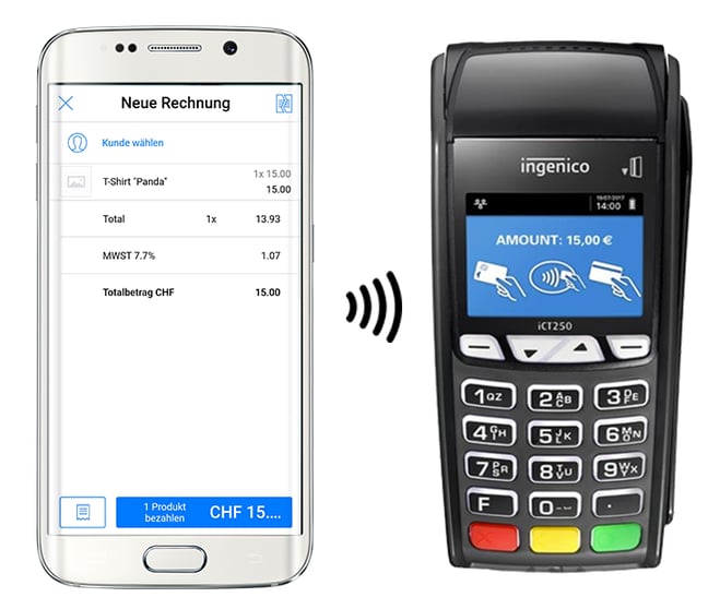 Kartenzahlung mit mobilen EC Gerät | Paymash