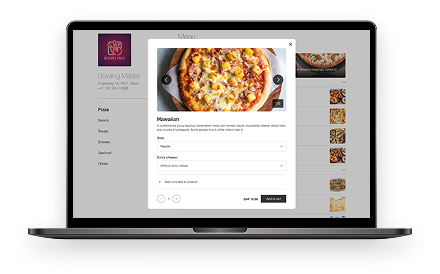 DIGITALES MENU