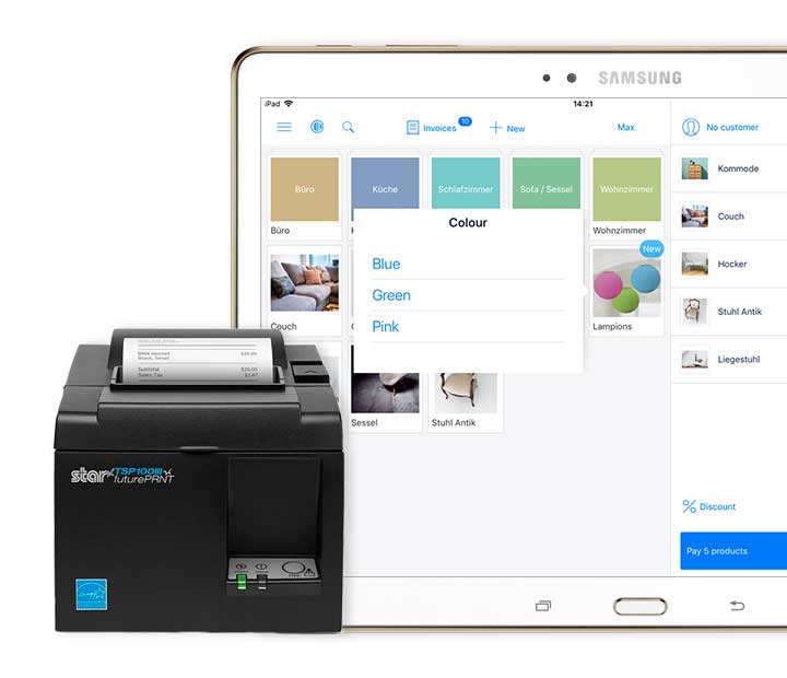 Einzelhandel-kassensystem