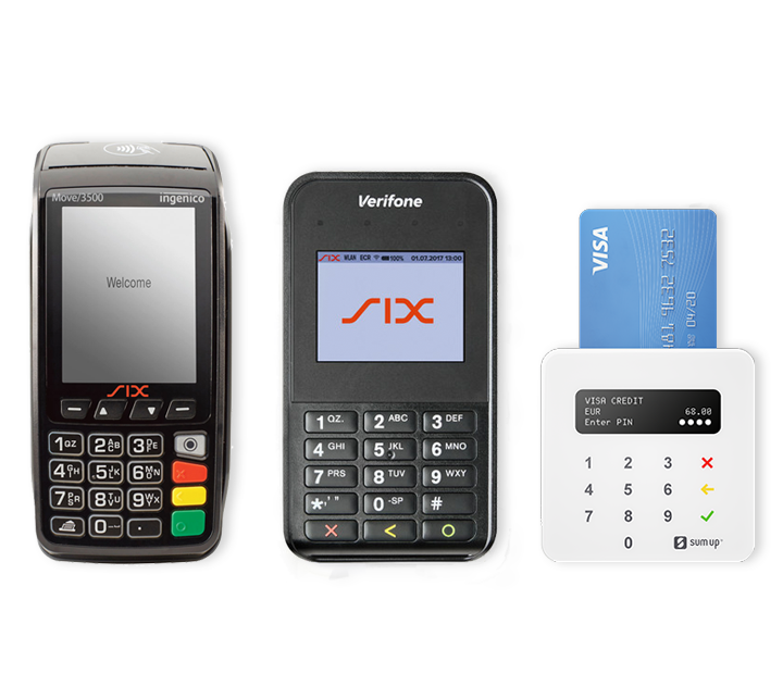 Kassenterminals Kartenlesegeräte