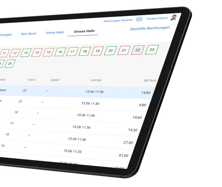 Gastrokasse-Gastronomiekasse-Tischplan-Tische